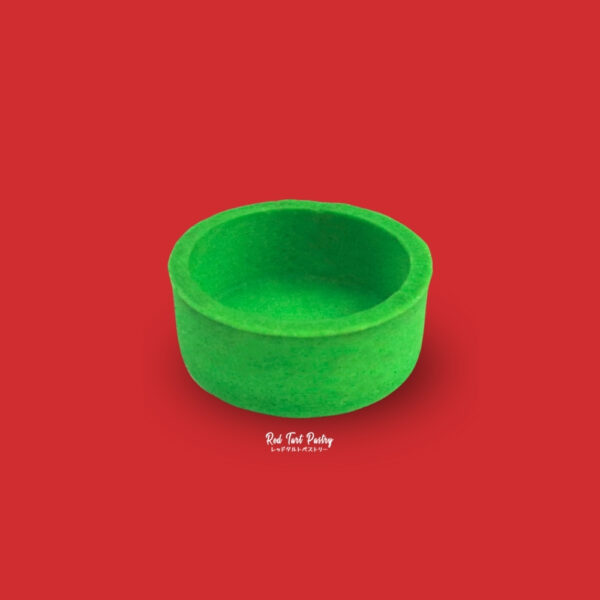 37 mm MATCHA GREEN TEA Straight-Edge Mini Tartlet