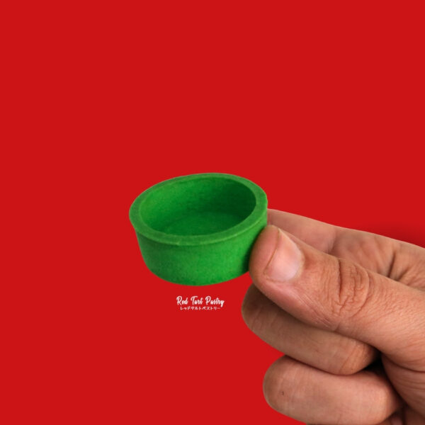 37 mm MATCHA GREEN TEA Straight-Edge Mini Tartlet - Image 3