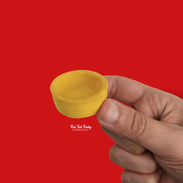 37 mm BANANA YELLOW Straight-Edge Mini Tartlet - Image 3