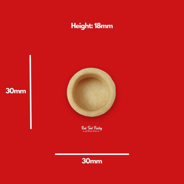 30 mm Straight-Edge Mini Tartlet - Image 2