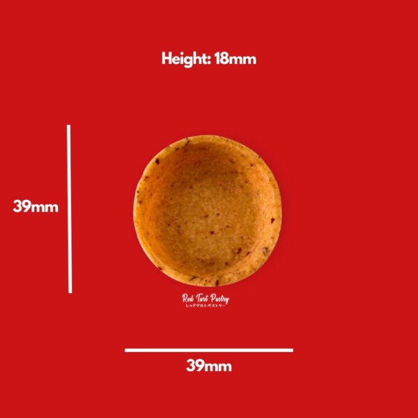 39 mm TOMATO Straight-Edge Mini Tartlet - Image 2