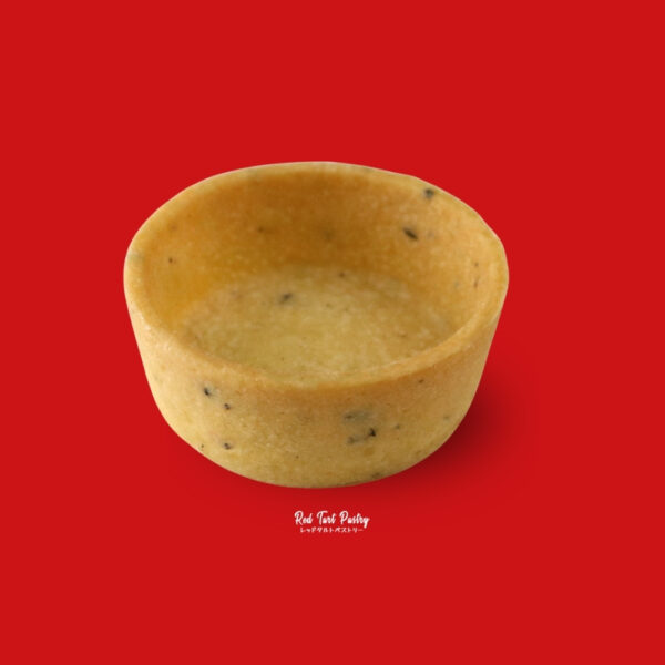 39 mm BLACK SESAME Straight-Edge Mini Tartlet