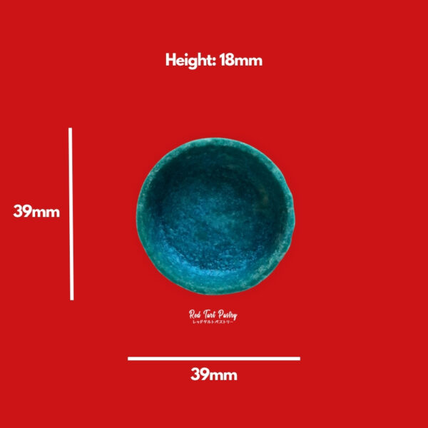 39 mm BLUE Straight-Edge Mini Tartlet - Image 2