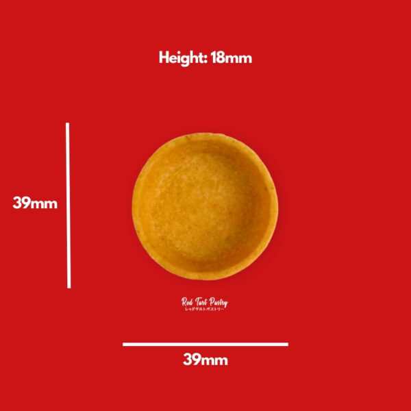 39 mm PAPRIKA Straight-Edge Mini Tartlet - Image 2