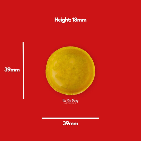 39 mm YELLOW Straight-Edge Mini Tartlet - Image 2