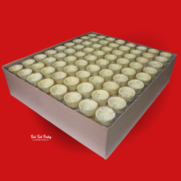 50 mm BLACK SESAME Straight-Edge Tartlet - Image 4