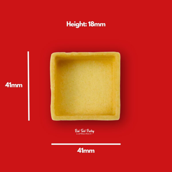 41mm SQUARE Straight-Edge Mini Tartlet - Image 2