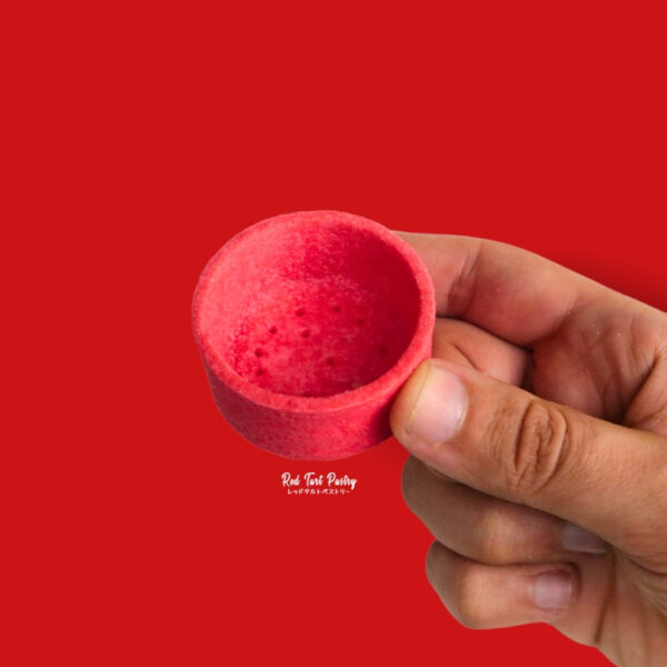 50 mm RASPBERRY RED Straight-Edge Tartlet - Image 3