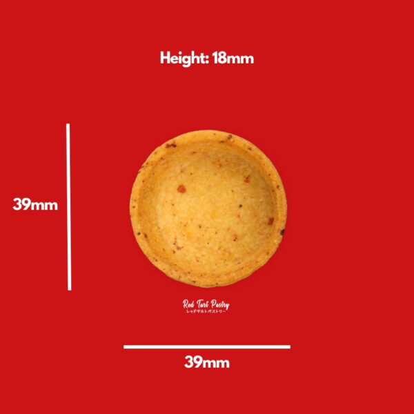 39 mm TOMATO-BASIL Straight-Edge Mini Tartlet - Image 2
