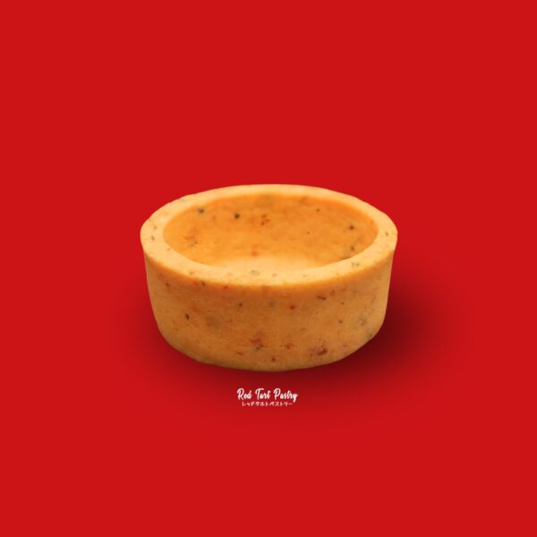 37 mm TOMATO-BASIL Straight-Edge Mini Tartlet