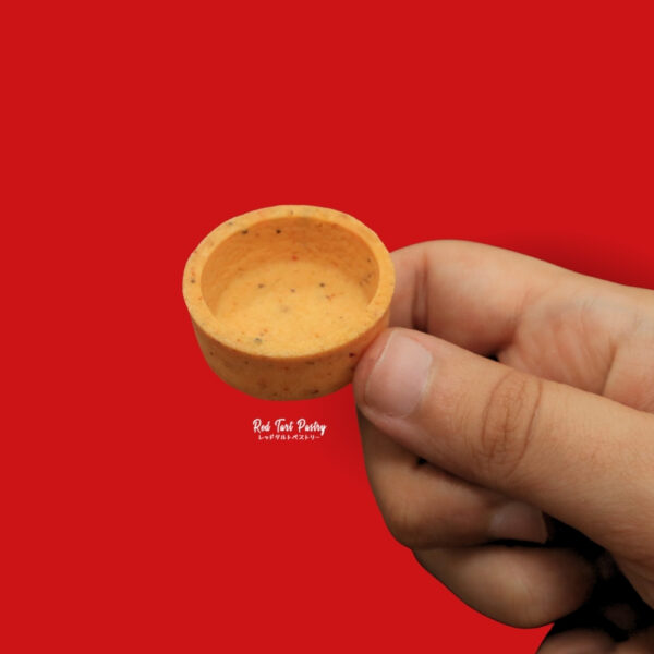 37 mm TOMATO-BASIL Straight-Edge Mini Tartlet - Image 3