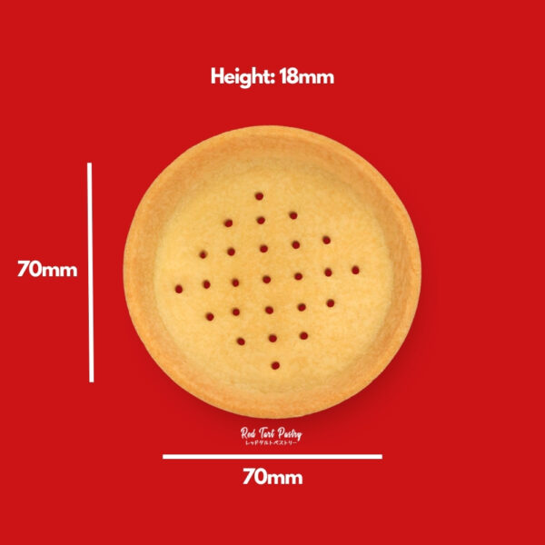 70 mm Straight-Edge Tartlet - Image 2