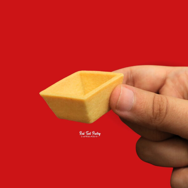 36mm SLANTED SQUARE Straight-Edge Mini Tartlet - Image 3
