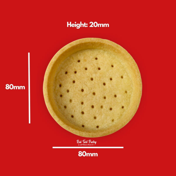 80 mm Straight-Edge Tartlet - Image 2