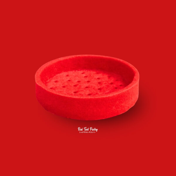 80 mm RED Straight-Edge Tartlet