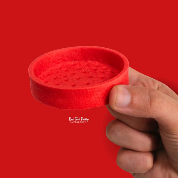 80 mm RED Straight-Edge Tartlet - Image 3