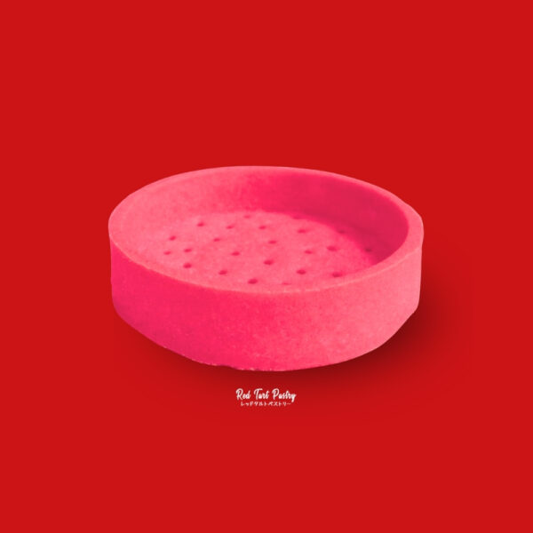 80 mm STRAWBERRY PINK Straight-Edge Tartlet