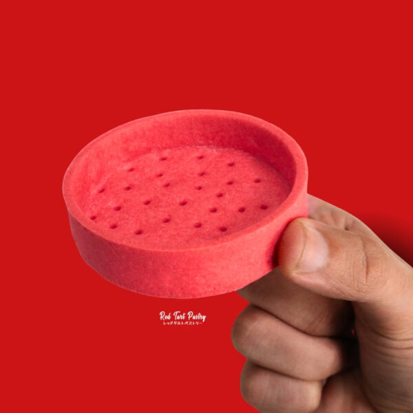 80 mm STRAWBERRY PINK Straight-Edge Tartlet - Image 3