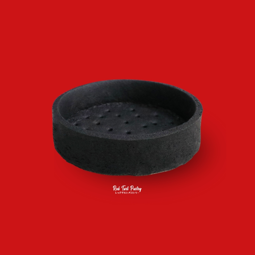 80 mm CARBON BLACK Straight-Edge Tartlet