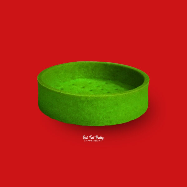 80 mm MATCHA GREEN TEA Straight-Edge Tartlet