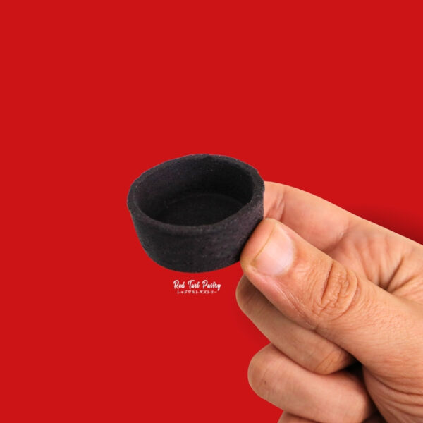 37 mm CARBON BLACK Straight-Edge Mini Tartlet - Image 3