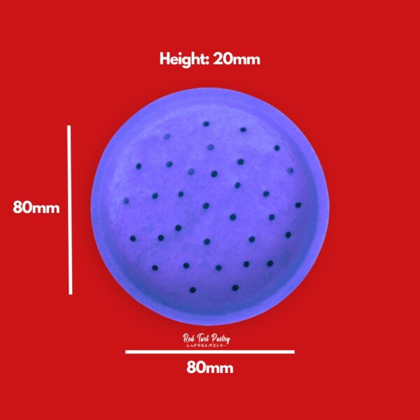 80 mm PURPLE Straight-Edge Tartlet - Image 2